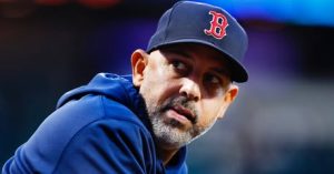Alex Cora, manager de Boston