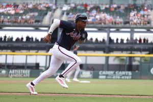 Jose Azocar con los bravos de atlanta