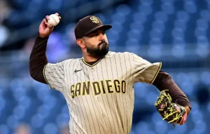 German Marquez lanzando con San Diego